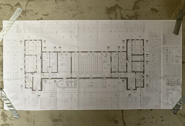 Baustellenplan Dragonerkaserne